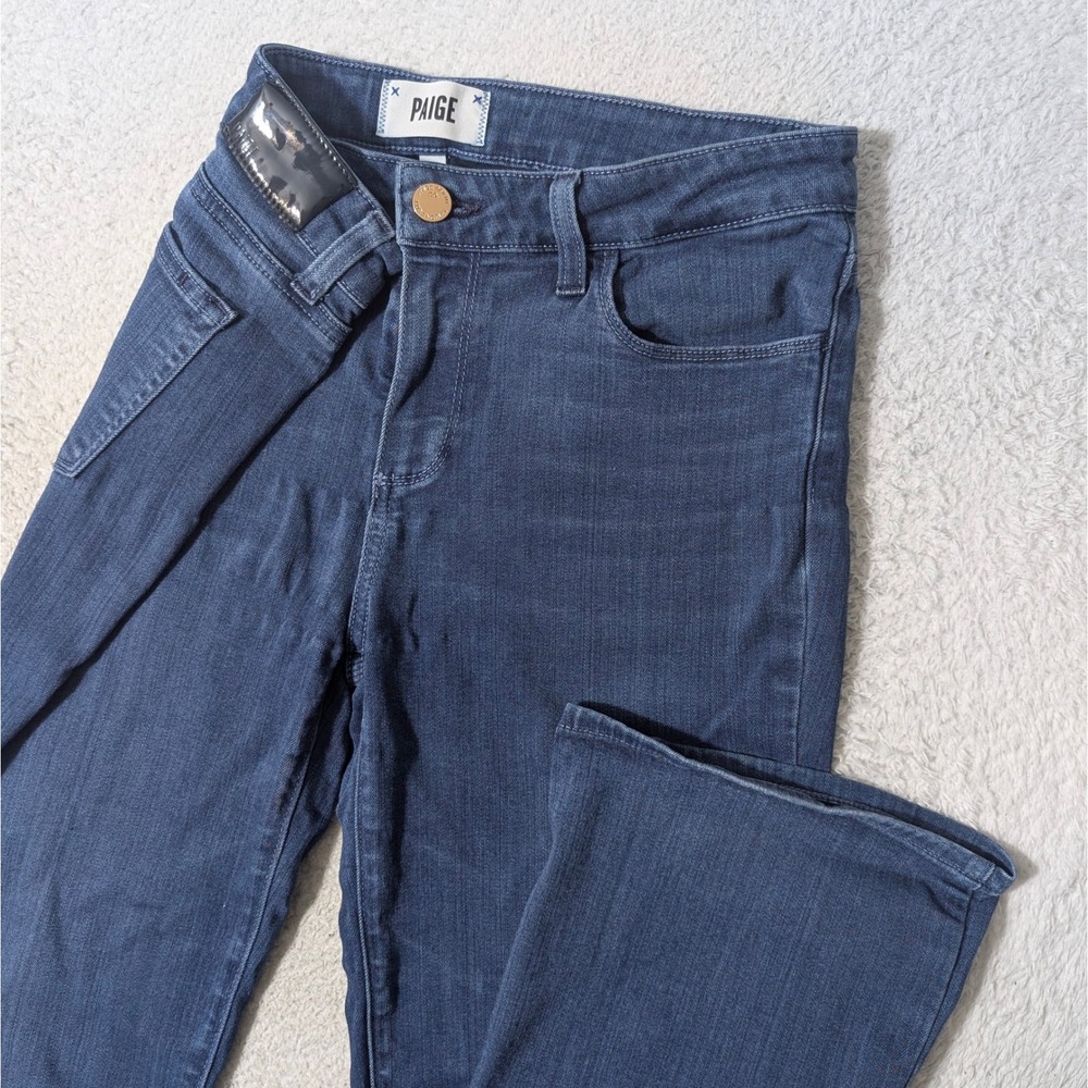 Paige‎ Manhattan Jeans Womens 29/34 Blue Stretch Bootcut Honolulu 1457521-6365